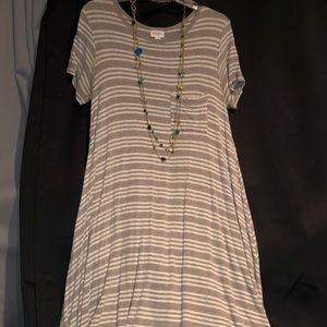 LuLaRoe Carly dress. Worn twice.